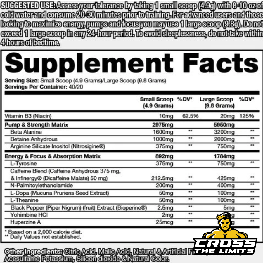 Dragon Pharma Venom Pre Workout - Image 2